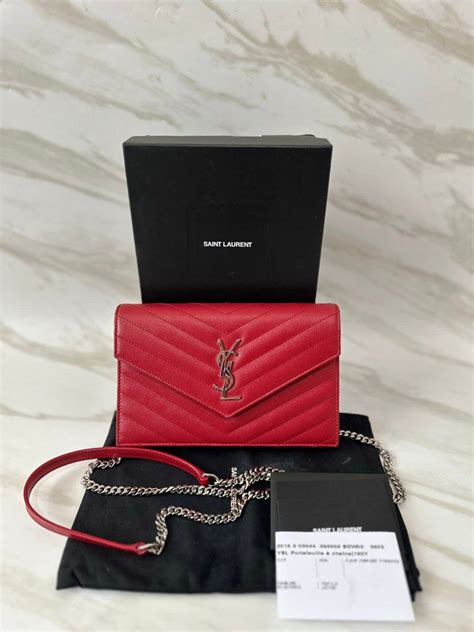 ysl woc 19cm size|YSL wallet review.